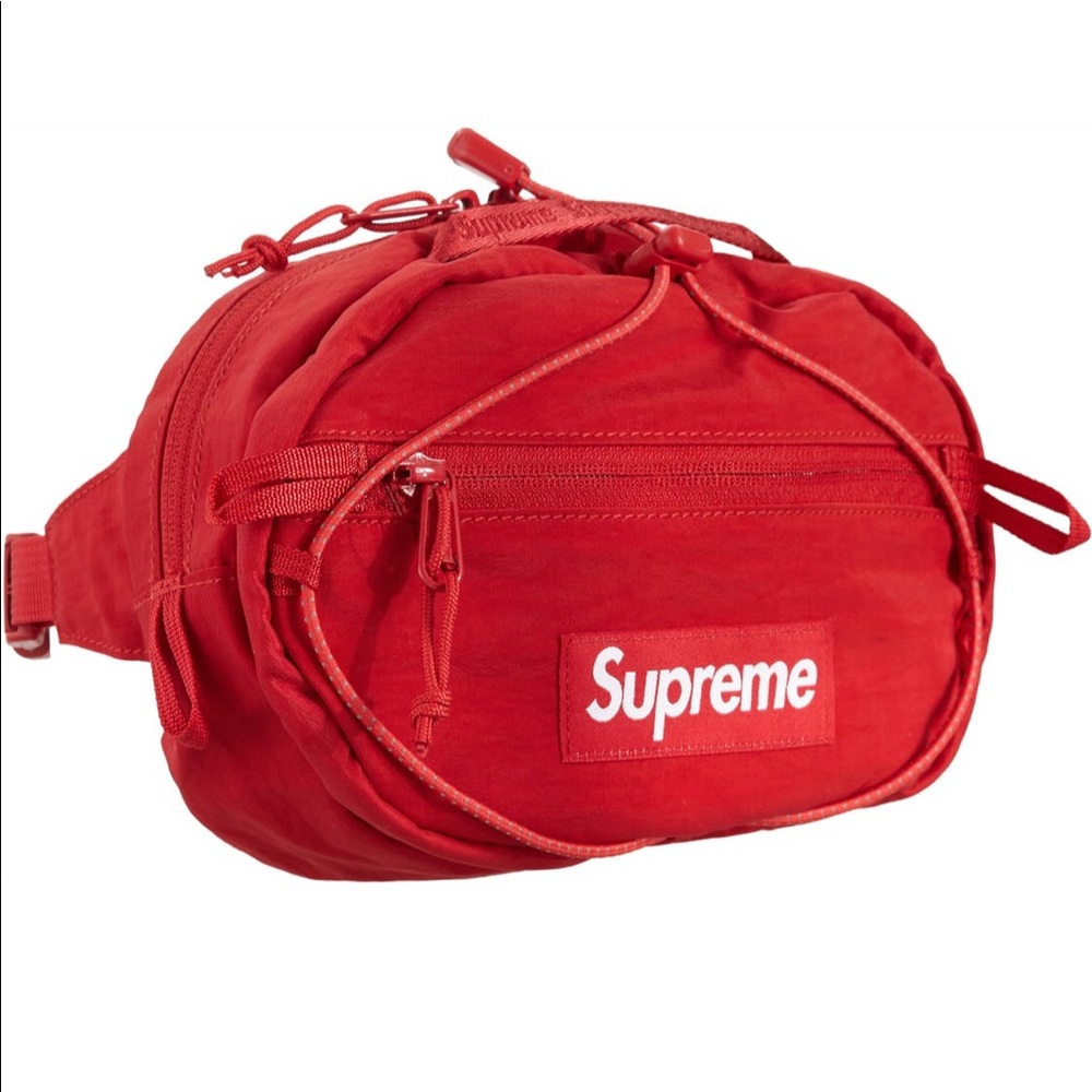 Supreme Waist Bag Dark Red FW20 - Picture 1 of 5